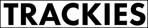 Trackies Typograpy